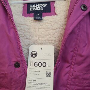Lands' End (liked new) kid down jacket xs